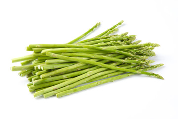 Fresh green asparagus