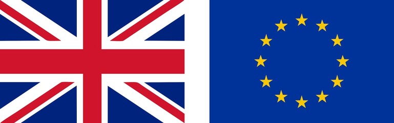 Flag of the UK and EU