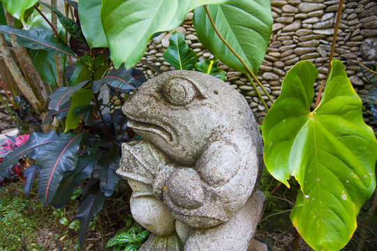 Sacred stone statue of Bali
