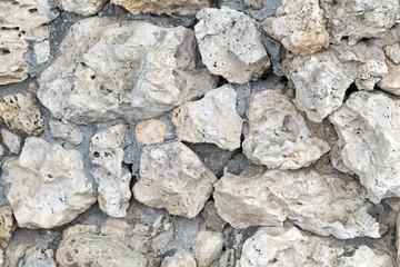 Background of stone wall texture