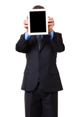 Businessman isolated on White background