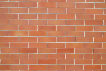Red brick wall background