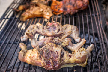 Chicken grilling
