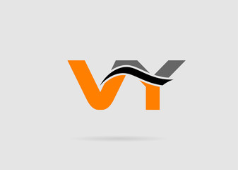 Letter V and Y monogram logo
