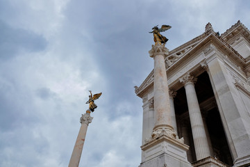 Ancient building in rome