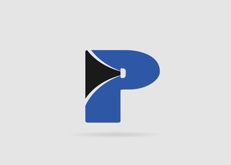Letter P logo
