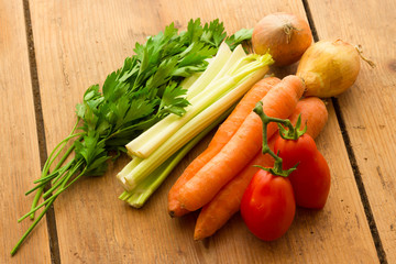 Vegetables for vegetable broth