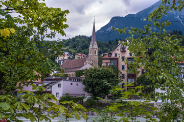 Fototapeta na wymiar Saint Nicholas parish church in Innsbruck, Austria