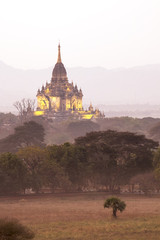 Ancient temple in Bagan, Myanmar
