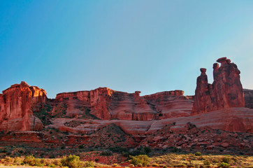 Evening in Arches National Park