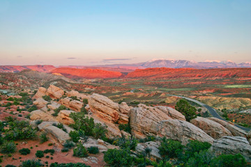 Evening in Arches National Park