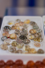 Colorful quartz stones