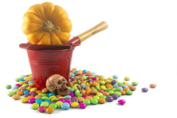 halloween candy decor