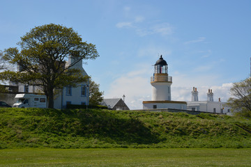 Fototapeta na wymiar The Cromarty Lighthouse