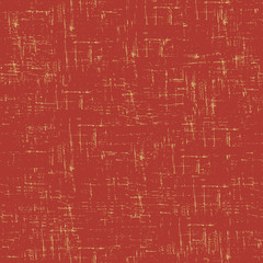 Imitation of old paper. Vector seamless pattern in red color.