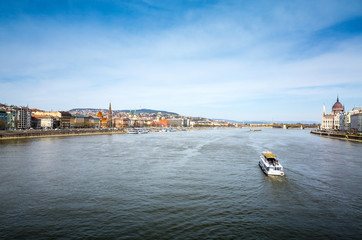 Fototapeta premium building of Parliament in Budapest, Hungary, Europe