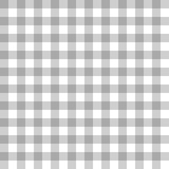 Seamless checkered background. Stylish grey pattern. Fashion texture. Vector illustration. - 123733629