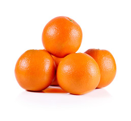 Orange  isolated on white background