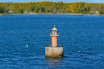 Navigation marks in the Aland archipelago