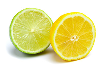 Fototapeta na wymiar Lime fruit isolated on white