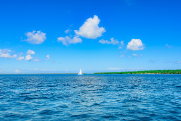 Obraz premium paradise tropical beach