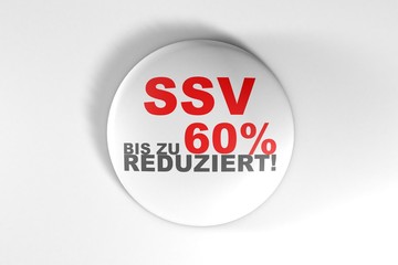 SSV / Sommerschlussverkauf / Button