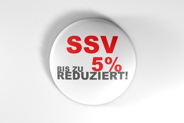 SSV / Sommerschlussverkauf / Button