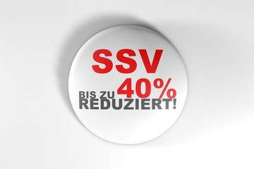 SSV / Sommerschlussverkauf / Button