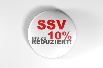 SSV / Sommerschlussverkauf / Button