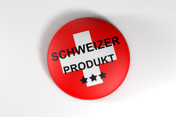 Made in Schweiz Button