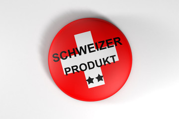 Made in Schweiz Button