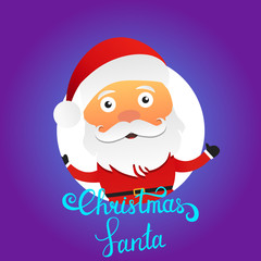Christmas Santa Claus cartoon character