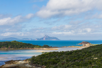 Beautiful Landscape in the Whitsunday Islands in Australia