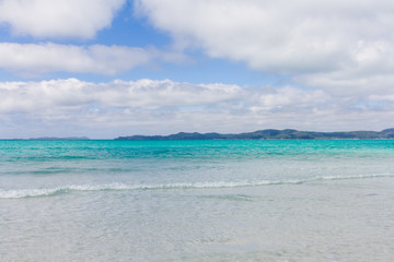 Fototapeta na wymiar Beautiful Landscape in the Whitsunday Islands in Australia