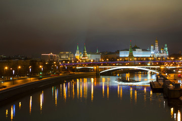 Fototapeta na wymiar The historic city center of Moscow