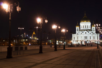 The historic city center of Moscow
