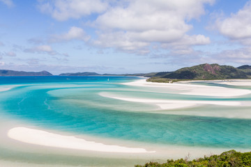 Prachtig landschap op de Whitsunday-eilanden in Australië