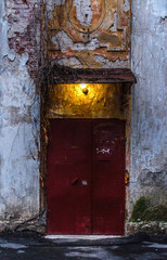 door of the old house