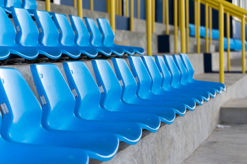 Fototapeta premium Stadium seats in rows
