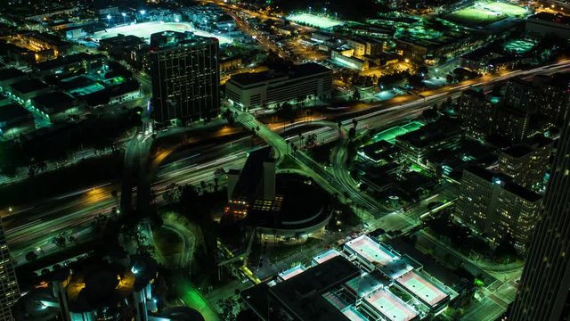 Downtown Los Angeles Traffic Timelapse