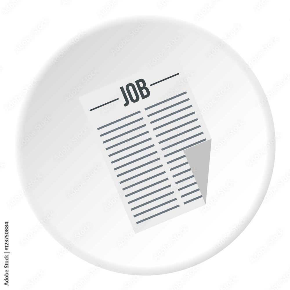 Aufkleber summary icon. flat illustration of summary vector icon for web