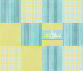 Blue and yellow texture 