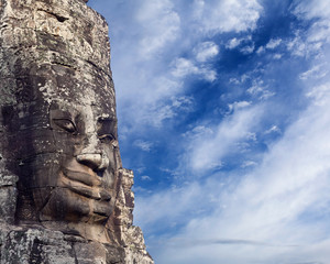 Fototapeta na wymiar Prasat Bayon Temple, Angkor, Cambodia