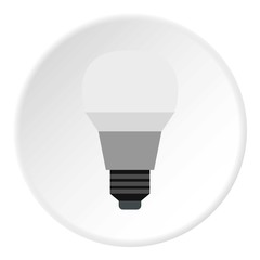 Lamp icon. Flat illustration of lamp vector icon for web