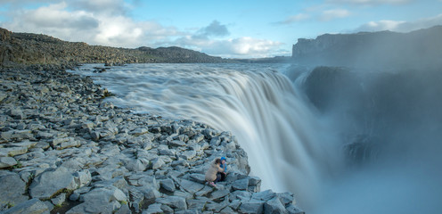 Fototapeta premium Dettifoss waterfall, Northern Iceland