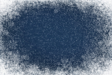 Blue winter background
