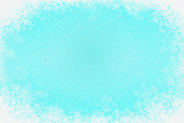 Fototapeta na wymiar Blue winter background