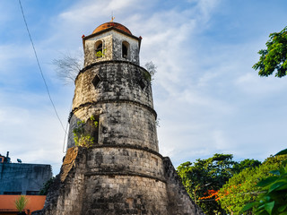Historical Bell Tower Made of Coral Stones - Dumaguete City, Negros Oriental, Philippines