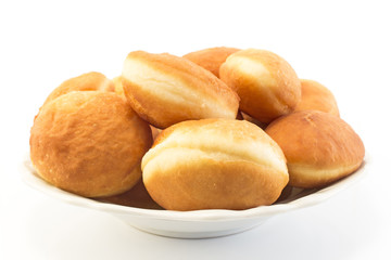 Homemade Donuts on a Plate