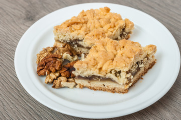 Saintpaulia varieties Lyon's Pirates Treasure with beautiful pink flowers a red border. Close-up.